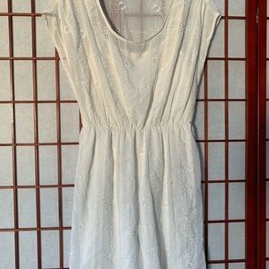 Guess Floral White Dress